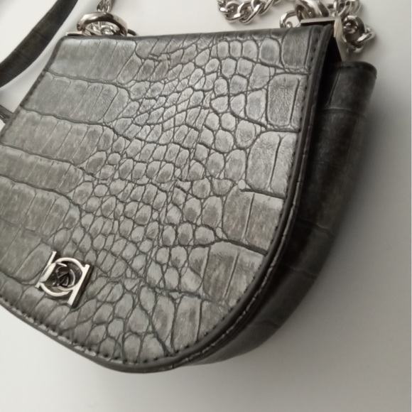 BEBE Michelle Mini Saddle Bag - vegan crocodile - Picture 4 of 6